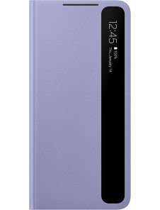 Samsung EF-ZG996CVE Clear View Skal till Galaxy S21 Plus - Lila