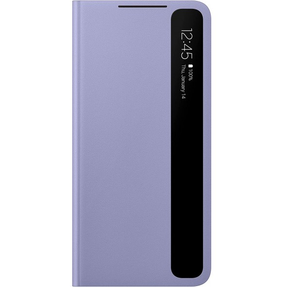 Samsung EF-ZG996CVE Clear View Skal till Galaxy S21 Plus - Lila