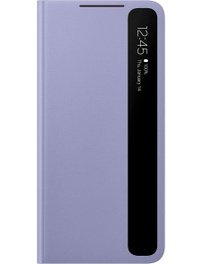 Samsung EF-ZG996CVE Clear View Skal till Galaxy S21 Plus - Lila