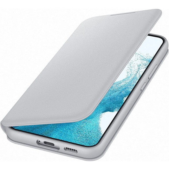Samsung LED View Cover till Samsung Galaxy S22 Plus - Grey EF-NS906PJE