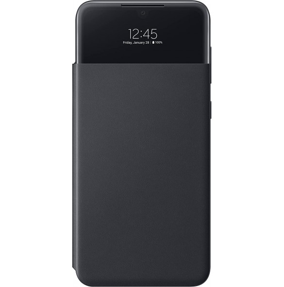 Samsung S-View-fodral till Samsung Galaxy A33 5G - Svart EF-EA336PBE
