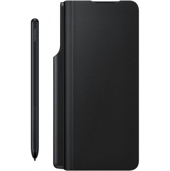 Samsung EF-FF92PCBE Flip Case with Pen Till Galaxy Z FOLD3 5G - Black