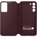 Samsung Clear View-fodral till Samsung Galaxy S22 Plus - Burgundy EF-ZS906CEE