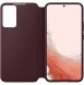 Samsung Clear View-fodral till Samsung Galaxy S22 Plus - Burgundy EF-ZS906CEE