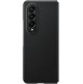 Samsung Leather Cover-fodral till Samsung Z Fold 4 - Svart (EF-VF936LBE)