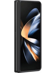 Samsung Leather Cover-fodral till Samsung Z Fold 4 - Svart (EF-VF936LBE)