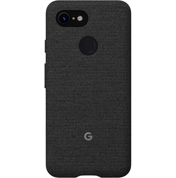 Google GA00494 Cover Fabric Skal till Google Pixel 3 XL - Carbon
