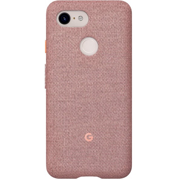 Google GA00500 Cover Fabric Skal till Google Pixel 3 XL - Sand