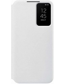 Samsung Clear View-fodral till Samsung Galaxy S22 Plus - Vit EF-ZS906CWE
