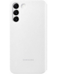 Samsung Clear View-fodral till Samsung Galaxy S22 Plus - Vit EF-ZS906CWE