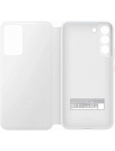Samsung Clear View-fodral till Samsung Galaxy S22 Plus - Vit EF-ZS906CWE