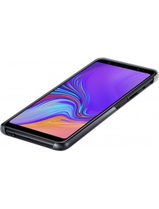 Samsung Gradation Cover Hård Gradient Väska till Samsung Galaxy A7 2018 A750 - Svart EF-AA750CBE