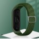 Strap Fabric Band For Xiaomi Mi Band 6/5/4/3 Braided Fabric Strap Bracelet - Svart