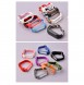Strap Fabric Band For Xiaomi Mi Band 6/5/4/3 Braided Fabric Strap Bracelet - Svart