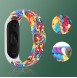 Strap Fabric Band For Xiaomi Mi Band 6/5/4/3 Braided Fabric Strap Bracelet - Svart