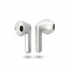 Guess True Wireless Triangle Logo BT5.2 4H Stereo Earphones Glossy Silver