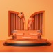 Monster XKT08 TWS Wireless Headset Orange