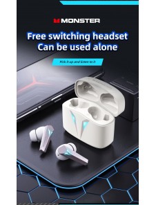 Monster XKT06 TWS Wireless Headset White