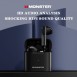 Monster XKT03 TWS Wireless Headset Black