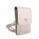 Guess PU 4G Triangle Logo Phone Bag Pink