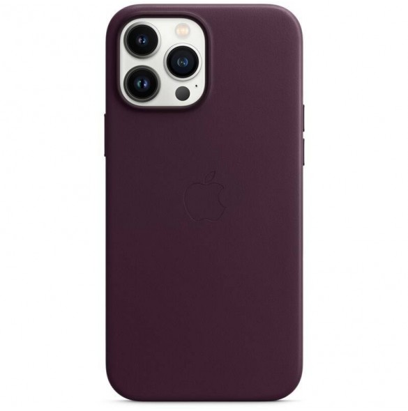 MM1A3ZM/A Apple Leather Magsafe Cover for iPhone 13 Pro Dark Cherry