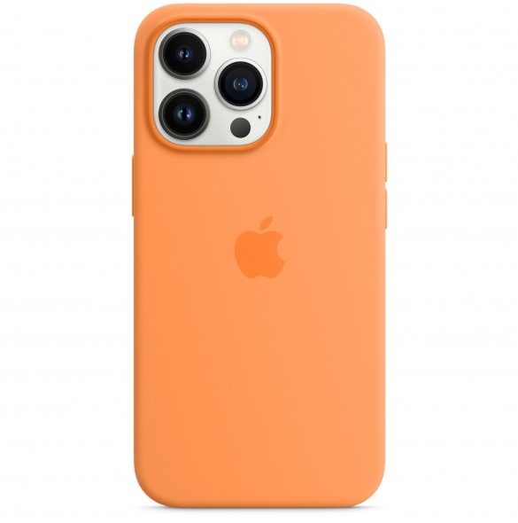 MM2M3ZM/A Apple Silicone Magsafe Cover for iPhone 13 Pro Max Marigold