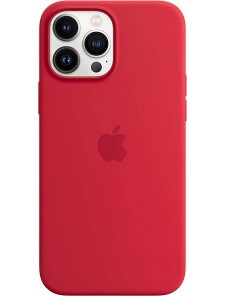 MM2V3ZM/A Apple Silicone Magsafe Cover for iPhone 13 Pro Max Red