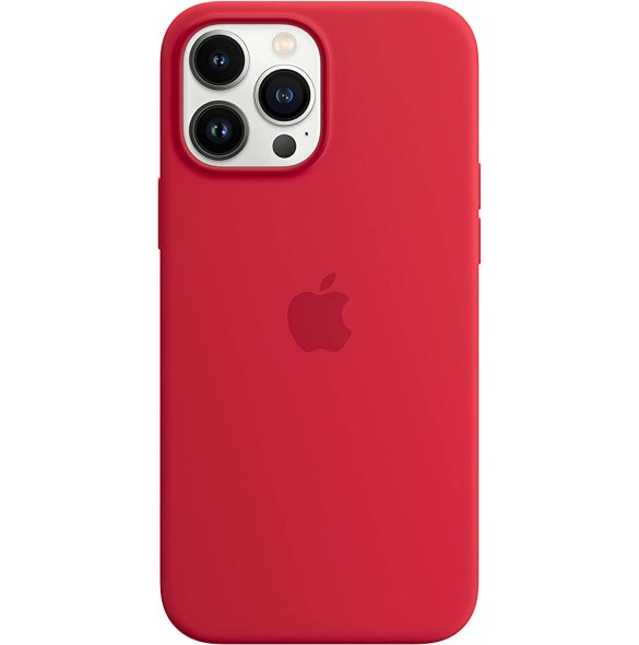 MM2V3ZM/A Apple Silicone Magsafe Cover for iPhone 13 Pro Max Red