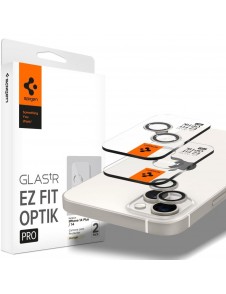 Spigen OPTIK.TR ”EZ FIT” CAMERA PROTECTOR 2-PACK IPHONE 14 / 14 PLUS STARLIGHT