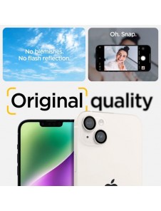 Spigen OPTIK.TR ”EZ FIT” CAMERA PROTECTOR 2-PACK IPHONE 14 / 14 PLUS STARLIGHT
