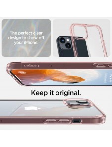 Spigen ULTRA HYBRID IPHONE 14 ROSE CRYSTAL