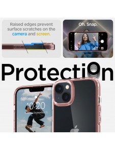 Spigen ULTRA HYBRID IPHONE 14 ROSE CRYSTAL