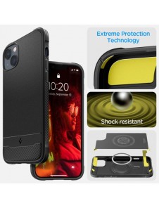 Spigen RUGGED ARMOR MAG MAGSAFE IPHONE 14 MATTE BLACK
