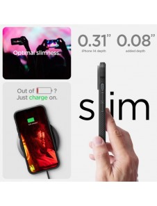 Spigen RUGGED ARMOR MAG MAGSAFE IPHONE 14 MATTE BLACK