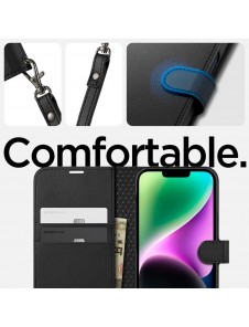 Spigen WALLET S IPHONE 14 BLACK