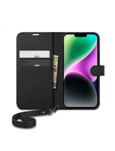 Spigen WALLET S IPHONE 14 BLACK