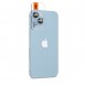 Spigen OPTIK.TR "EZ FIT" CAMERA PROTECTOR 2-PACK IPHONE 14 / 14 PLUS BLUE