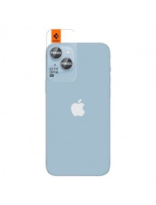 Spigen OPTIK.TR "EZ FIT" CAMERA PROTECTOR 2-PACK IPHONE 14 / 14 PLUS BLUE