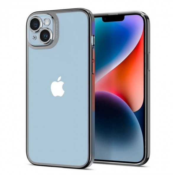 Spigen OPTIK CRYSTAL IPHONE 14 CHROME GRAY