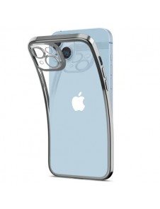 Spigen OPTIK CRYSTAL IPHONE 14 CHROME GRAY