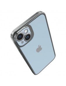 Spigen OPTIK CRYSTAL IPHONE 14 CHROME GRAY