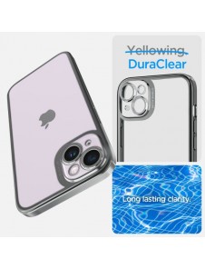 Spigen OPTIK CRYSTAL IPHONE 14 CHROME GRAY
