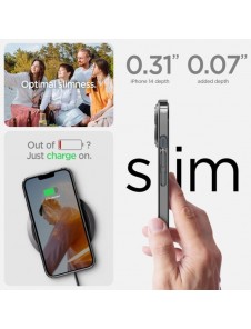 Spigen OPTIK CRYSTAL IPHONE 14 CHROME GRAY
