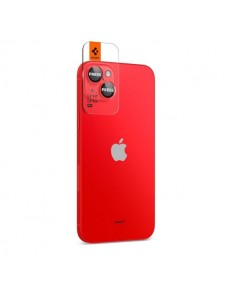 Spigen OPTIK.TR ”EZ FIT” CAMERA PROTECTOR 2-PACK IPHONE 14 / 14 PLUS RED