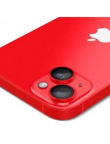 Spigen OPTIK.TR ”EZ FIT” CAMERA PROTECTOR 2-PACK IPHONE 14 / 14 PLUS RED