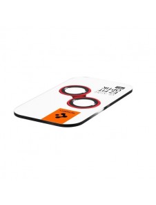 Spigen OPTIK.TR ”EZ FIT” CAMERA PROTECTOR 2-PACK IPHONE 14 / 14 PLUS RED