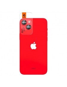 Spigen OPTIK.TR ”EZ FIT” CAMERA PROTECTOR 2-PACK IPHONE 14 / 14 PLUS RED