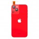 Spigen OPTIK.TR ”EZ FIT” CAMERA PROTECTOR 2-PACK IPHONE 14 / 14 PLUS RED