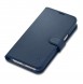 Spigen Wallet S Leather Flip Wallet for iPhone 14 Blue
