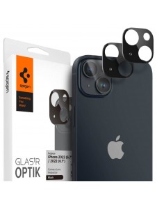 Spigen Optik.TR Camera Protector glass for iPhone 14/14 Plus camera, 2 black